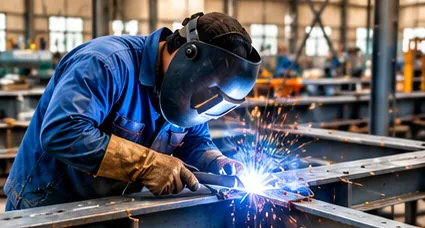 Illustrative image: Steel & fabrication