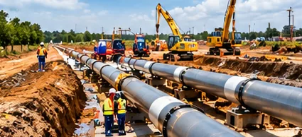 Illustrative image: Pipelines